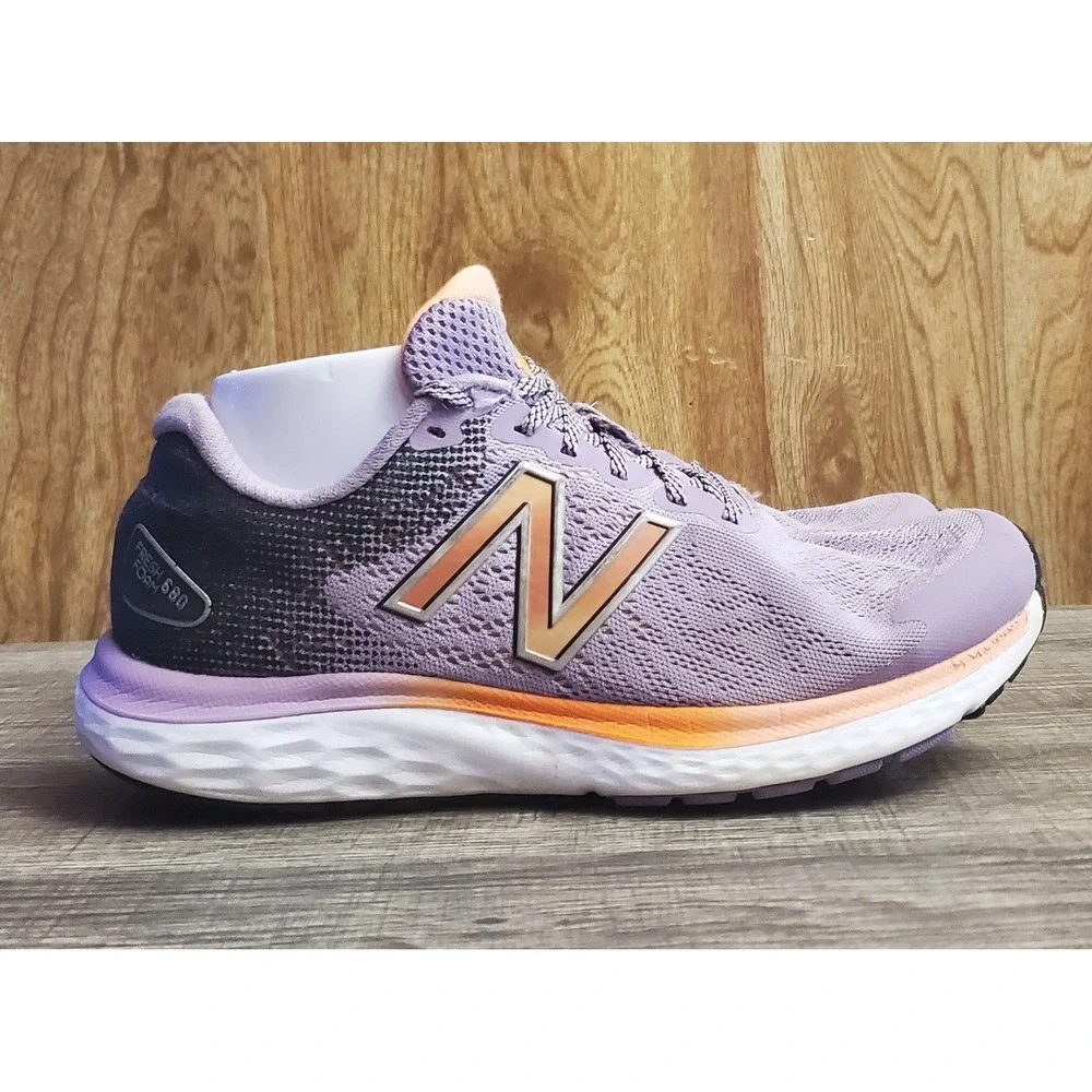 New Balance Fresh Foam 680 Running Shoes Womens Size 8.5 Purple